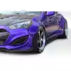 2010-2016 Hyundai Genesis Coupe 2DR Duraflex Circuit 75 MM Front Fender Flares - 2-piece - Image 1