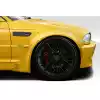 2001-2006 BMW M3 E46 Duraflex Circuit 50mm Front Fender Flares - 2 Piece - Image 1