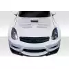 2003-2007 Infiniti G Coupe G35 Duraflex TS-2 Hood - 1 Piece - Image 1