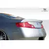 2003-2007 Infiniti G Coupe G35 Duraflex Downforce Spoiler - 1 Piece - Image 2