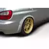 2004-2007 Subaru Impreza WRX 4DR Duraflex Race Rear Fender Flares - 4 Piece - Image 1