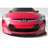 2012-2017 Hyundai Veloster Non Turbo Duraflex N Design Front Lip Spoiler - 1 Piece - Image 1