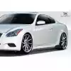 2008-2015 Infiniti G Coupe 2DR G37 Q60 Duraflex L-Sport Side Splitters - 2 Piece - Image 3