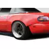 1990-1997 Mazda Miata Duraflex Circuit Rear Fender Flares (40mm) - 2 Piece - Image 3