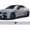 2008-2013 BMW M3 E92 2DR Coupe AF-5 Wide Body Side Skirts ( GFK ) - 2 Piece - Image 2