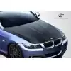 2009-2011 BMW 3 Series E90 4DR Carbon Creations DriTech OEM Look Hood - 1 Piece - Image 2