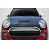 2014-2023 Mini Cooper S F55 F56 F57 Carbon Creations DriTech Racer Hood - 1 Piece - Image 1