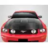 2005-2009 Ford Mustang Carbon Creations DriTech CVX Hood - 1 Piece - Image 1