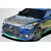 2012-2017 Hyundai Veloster Hyundai Veloster Carbon Creations DriTech AM-S Hood - 1 Piece - Image 1