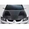 2003-2006 Mitsubishi Lancer Evolution 8 9 Carbon Creations DriTech Track Hood - 1 Piece (S) - Image 1