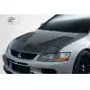 2003-2006 Mitsubishi Lancer Evolution 8 9 Carbon Creations DriTech Track Hood - 1 Piece (S) - Image 2