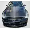 2003-2007 Infiniti G Coupe G35 Carbon Creations DriTech O Design Hood - 1 Piece - Image 1