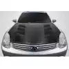 2003-2004 Infiniti G Sedan G35 Carbon Creations DriTech AM-S Hood - 1 Piece - Image 1