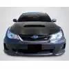 2008-2011 Subaru Impreza 2008-2014 WRX STI Carbon Creations DriTech TS-1 Hood - 1 Piece - Image 1