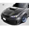 2008-2011 Subaru Impreza 2008-2014 WRX STI Carbon Creations DriTech TS-1 Hood - 1 Piece - Image 2