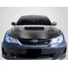 2008-2011 Subaru Impreza 2008-2014 WRX STI Carbon Creations DriTech C-1 Hood - 1 Piece - Image 1