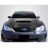 2008-2011 Subaru Impreza 2008-2014 WRX STI Carbon Creations DriTech VR-S Hood - 1 Piece - Image 1