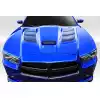 2011-2014 Dodge Charger Duraflex Viper Look Hood - 1 Piece - Image 1