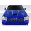 2005-2010 Jeep Grand Cherokee Duraflex Viper Look Hood - 1 Piece - Image 1