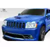 2005-2010 Jeep Grand Cherokee Duraflex Viper Look Hood - 1 Piece - Image 2