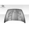 2002-2008 Dodge Ram Duraflex Viper Look Hood - 1 Piece - Image 3