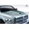 2002-2008 Dodge Ram Duraflex Viper Look Hood - 1 Piece - Image 2