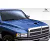 1994-2001 Dodge Ram Duraflex Viper Look Hood - 1 Piece - Image 3