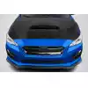 2015-2021 Subaru WRX Carbon Creations Dritech OEM Look Hood - 1 Piece - Image 1