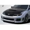 2008-2011 Subaru Impreza 2008-2014 WRX STI Carbon Creations Dritech STI Look Hood - 1 Piece - Image 2