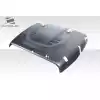 1997-2006 Jeep Wrangler Duraflex Power Dome Hood - 1 Piece - Image 9