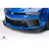 2016-2018 Chevrolet Camaro V8 Duraflex Grid Front Splitters - 2 Piece - Image 4