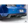 2016-2018 Chevrolet Camaro Duraflex Grid Rear Diffuser - 1 Piece - Image 3