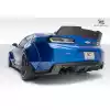 2016-2018 Chevrolet Camaro Duraflex Grid Rear Diffuser - 1 Piece - Image 8