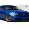 2003-2007 Infiniti G Coupe G35 Duraflex Circuit 75mm Front Fender Flares ( Fender caps not included ) - 2 Piece - Image 3