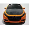 2013-2016 Dodge Dart Carbon Creations DriTech MP-R hood - 1 Piece - Image 1