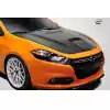 2013-2016 Dodge Dart Carbon Creations DriTech MP-R hood - 1 Piece - Image 2