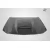 2005-2007 Dodge Magnum Carbon Creations SRT Look Hood - 1 Piece - Image 3