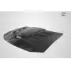 2006-2010 Dodge Charger Carbon Creations DriTech Viper Look Hood - 1 Piece - Image 4