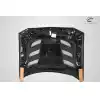 2011-2014 Dodge Charger Carbon Creations DriTech Viper Look Hood - 1 Piece - Image 6