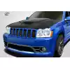 2005-2010 Jeep Grand Cherokee Carbon Creations DriTech Viper Look Hood - 1 Piece - Image 2