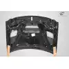 2005-2010 Jeep Grand Cherokee Carbon Creations DriTech Hellcat look Hood - 1 Piece - Image 6