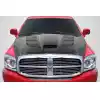 2002-2008 Dodge Ram Carbon Creations DriTech Viper Look Hood - 1 Piece - Image 1