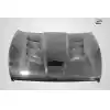 1994-2001 Dodge Ram Carbon Creations DriTech Viper Look Hood - 1 Piece - Image 3