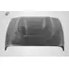 1997-2006 Jeep Wrangler Carbon Creations DriTech Power Dome Hood - 1 Piece - Image 3