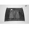 1997-2006 Jeep Wrangler Carbon Creations DriTech Power Dome Hood - 1 Piece - Image 6