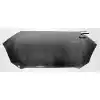 2010-2012 Hyundai Genesis Coupe 2DR Carbon Creations DriTech OEM Look Hood - 1 Piece - Image 3