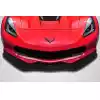 2014-2019 Chevrolet Corvette C7 Carbon Creations DriTech GT Concept Front Lip Under Air Dam Spoiler - 1 Piece - Image 1