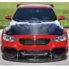 2012-2018 BMW 3 Series F30 / 2014-2020 4 Series F32 Carbon Creations DriTech Eros Version 1 Hood - 1 Piece - Image 2