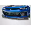 2016-2018 Chevrolet Camaro Carbon Creations DriTech Grid Front Splitters - 2 Piece - Image 1