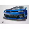 2016-2018 Chevrolet Camaro Carbon Creations DriTech Grid Front Splitters - 2 Piece - Image 2